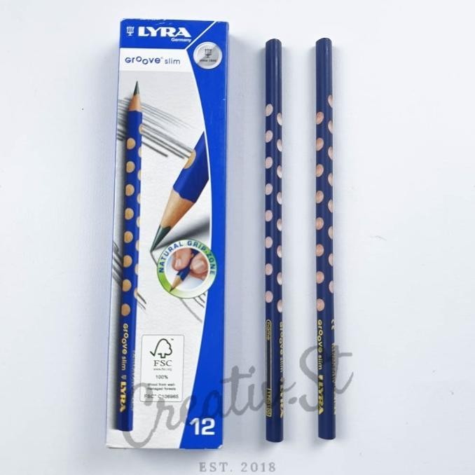 

Lyra Groove Pensil Anak Segitiga Junior Triangular Pencil