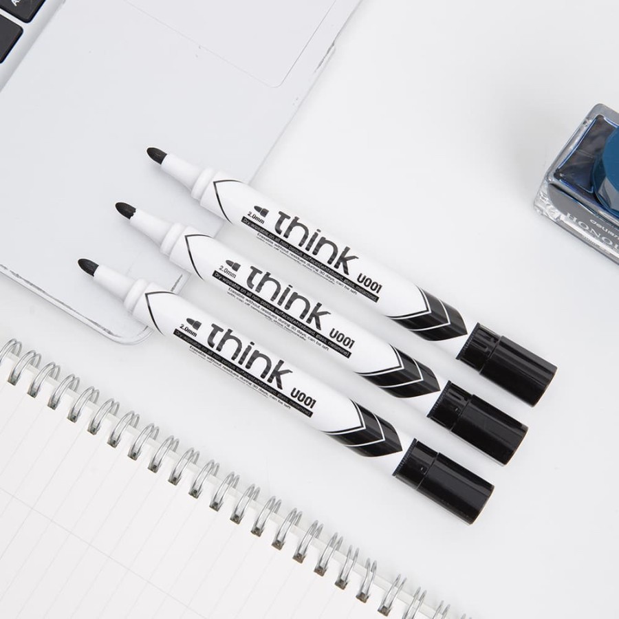 

Deli EU00120 Dry Erase Marker/Spidol Whiteboard - Hitam