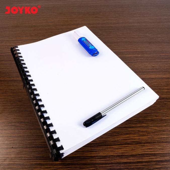 

Joyko Binding Ring Plastic Comb Spiral Jilid Oval F4 1 Box 50 Pcs