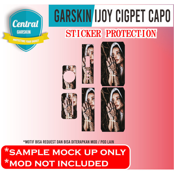COD Cigpet Capo Stikter Pelindung 01 02 Stiker Skin Casing Bayar Ditempat Buy1get1free