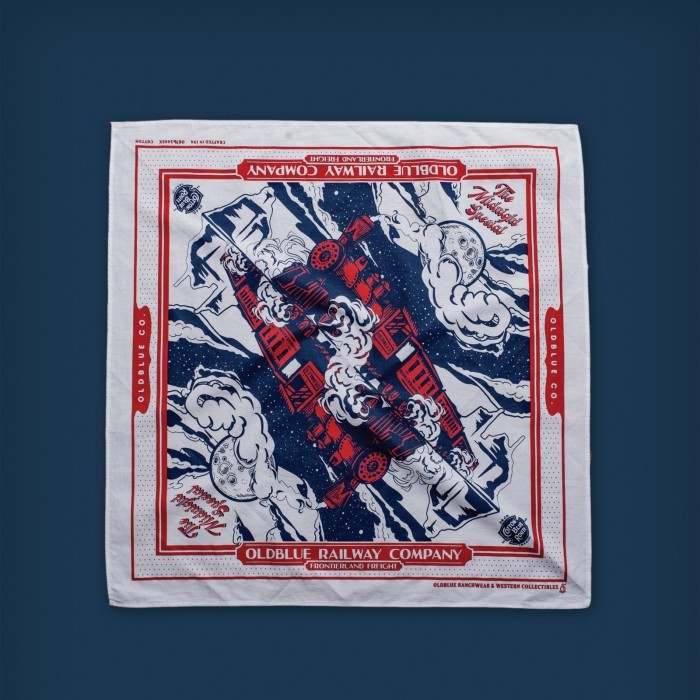 Oldblue Bandana - The Railway Co.