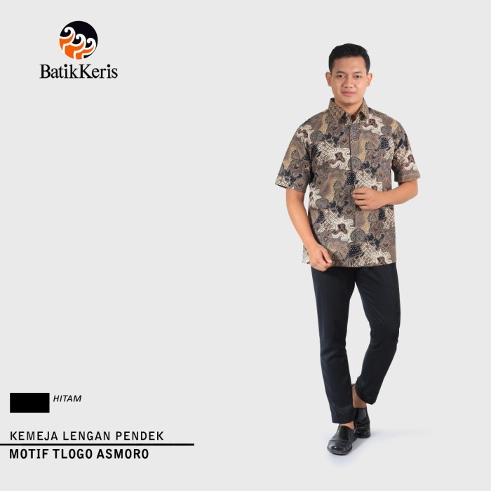 Batik Keris Kemeja Lengan Pendek Tlogo Asmoro