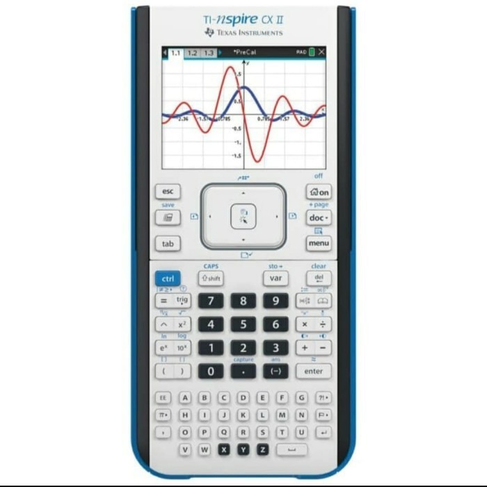 

PROMO KALKULATOR GRAFIK TEXAS INSTRUMENTS TI NSPIRE CX II NON CAS SCIENTIFIC
