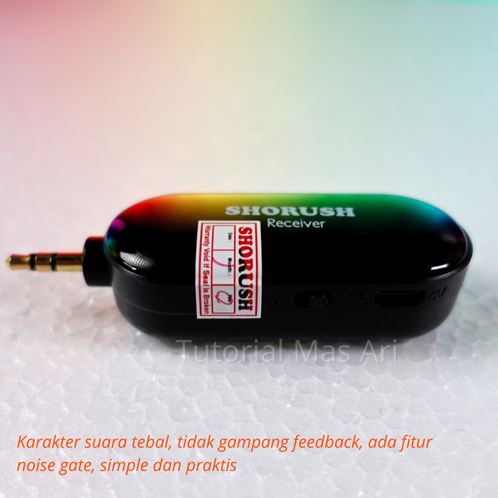 Shorush Im-1 Mikrofon Imam Masjid Mic Bando Wireless Mc