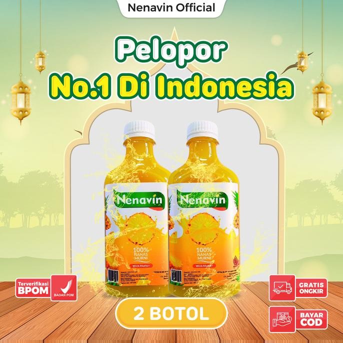

BRG BARU Nenavin Paket 2 Botol - Atasi Diabetes & Gula Darah Tinggi Halal Bpom