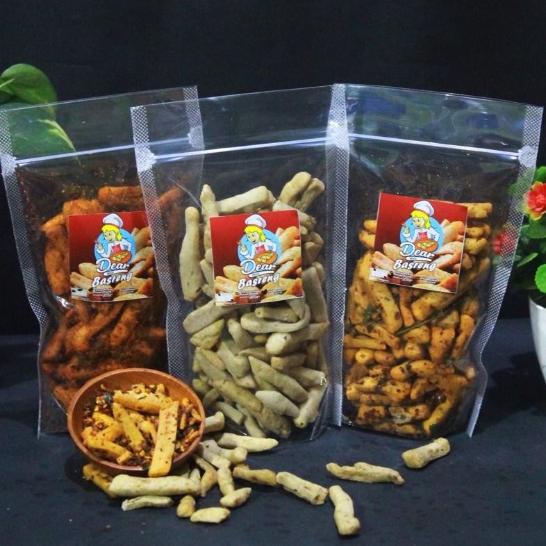 

Basreng Stick Stik Pedas Daun Jeruk Bakso Goreng Ori 100gr gram snack jajan camilan murah