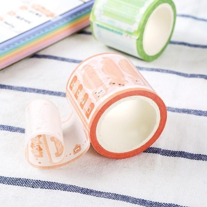 

BEBAS ONGKIR - Masking Tape I Love to List 4cm [CREATIV]