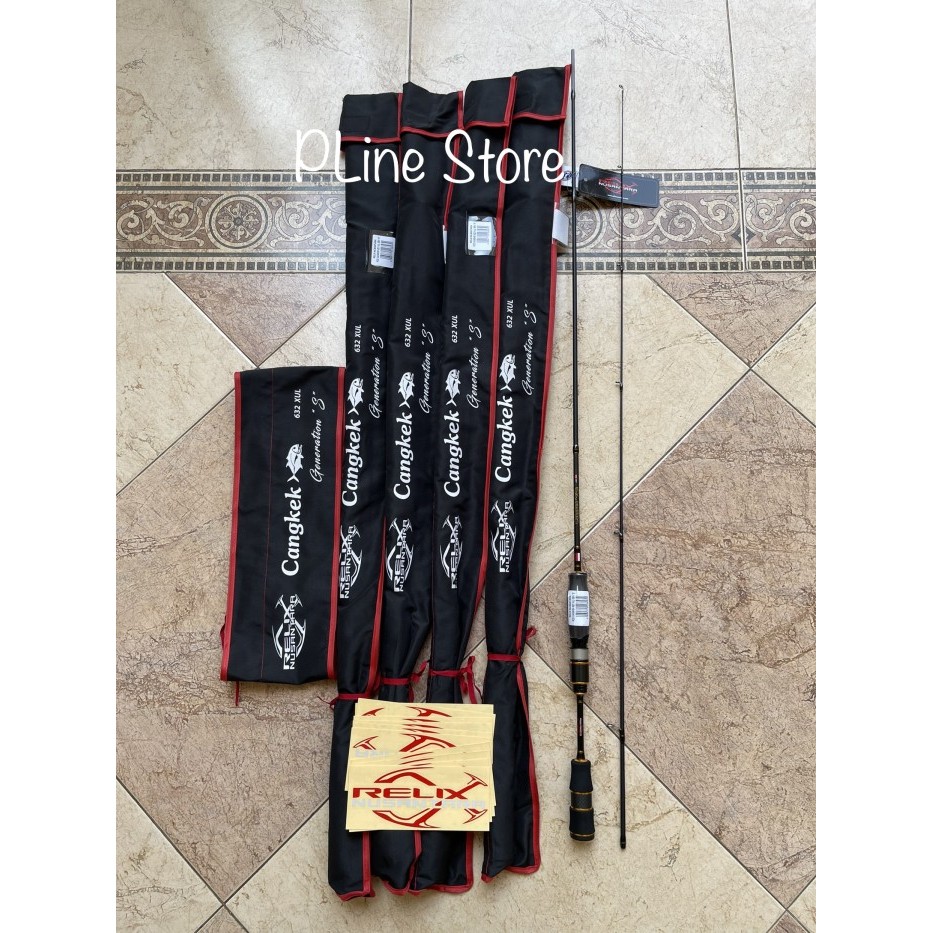 HARGA DISC - Joran cangkek 632 XUL gen S 1-3lb relix nusantara