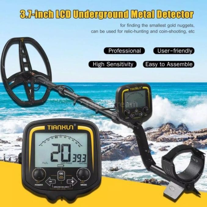 METAL DETECTOR DETEKTOR TIANXUN TX-850 TX 850 ALAT PENCARI EMAS/LOGAM