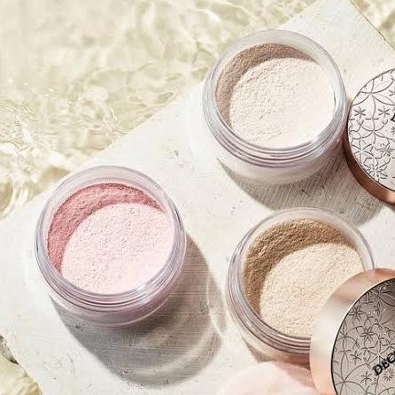 Decorte Face Powder, Loose Transparent Setting Tone Up Powder Loose