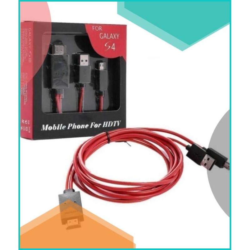 MHL Micro USB to HDMI TV Game Cable Adapter HDTV for Samsung Galaxy S5