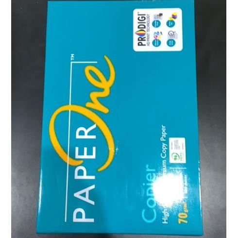 

BEBAS ONGKIR - (1 RIM) Kertas HVS Folio F4 PaperOne 75 gr (Harga Khusus Online)