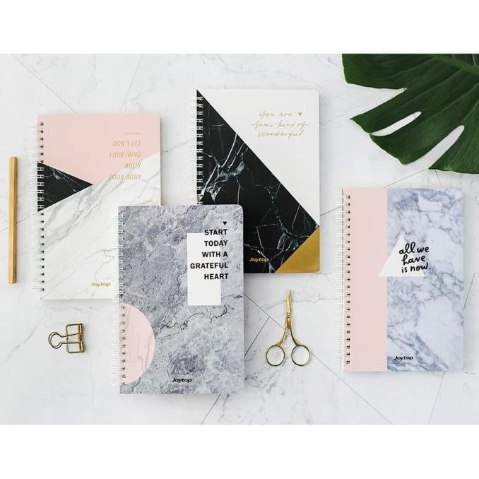 

BEBAS ONGKIR - Stay Positive A5 Spiral Ruled Notebook / Buku Tulis Stay Positive A5