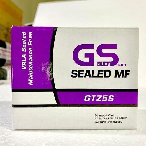 TERBARU - Aki Motor GS GTZ5S Yamaha Jupiter Z, Jupiter Z1, Jupiter MX135