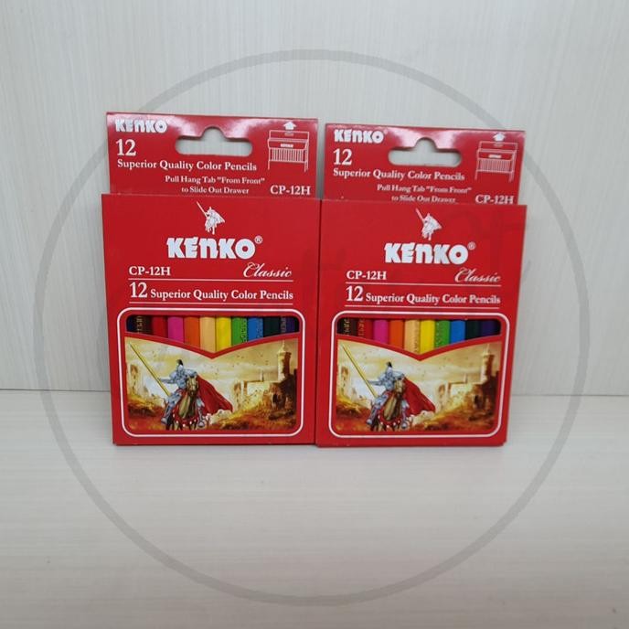 

TERMURAH - Pensil 12 Warna Pendek (Half) Kenko