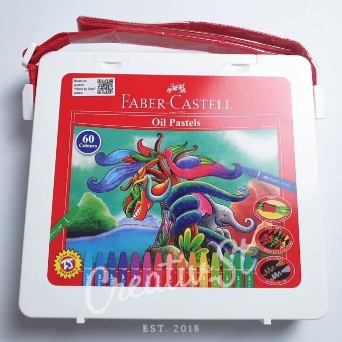 

TERBARU - Faber Castell Hexagonal Oil Pastel 60