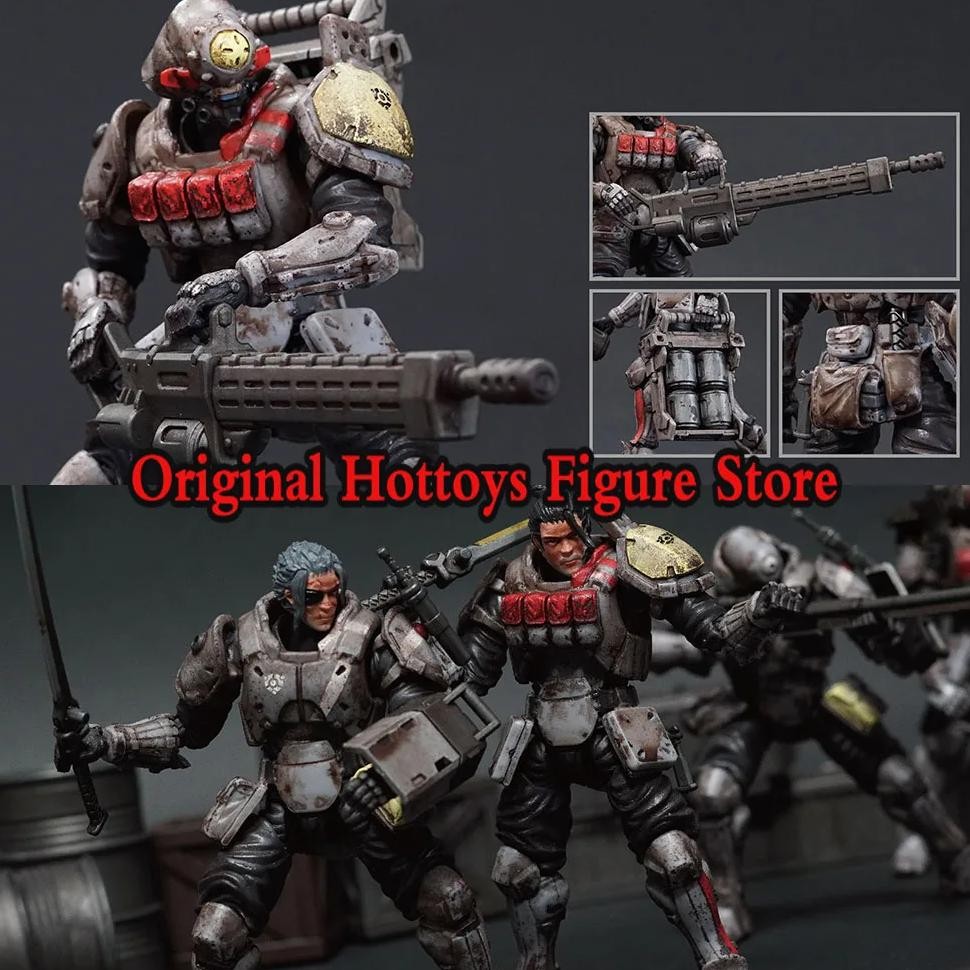 acid rain war 1/18 soldier fav-a46 misshaku & naraen a47 norinu machine-gunner full set 3.75-inch ac