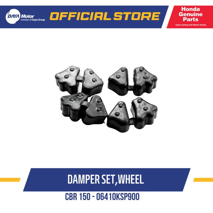 Karet Tromol CBR 150 / CB 150 VERZA - DAMPER SET,WHEEL 06410KSP900