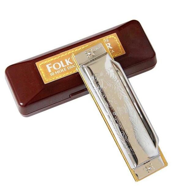 

Harmonika Harmonica Suzuki Folk Master 10 Hole 1072 Nada G DS99