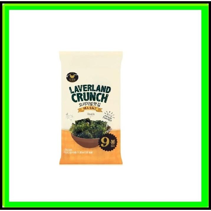

Laverland Seaweed Korea By Manjun/ Rumput Laut Snack Sea Salt