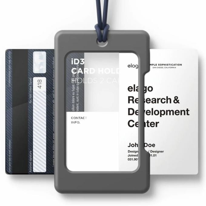 

ID Card Holder Nametag Landyard Strap