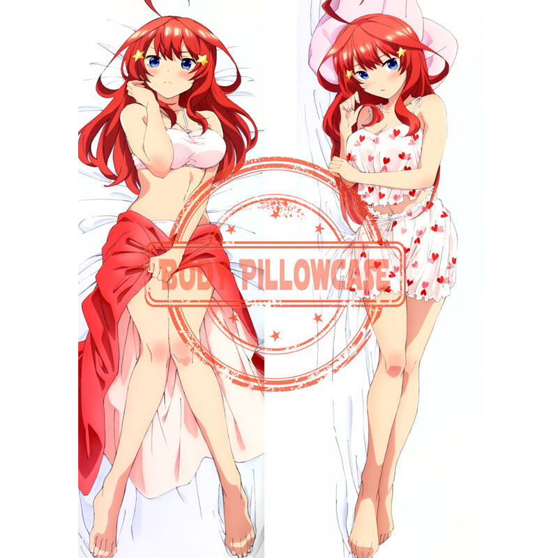 Kembar Lima Klasik Nakano Itsuki Dakimakura Bantal Tubuh Sarung Bantal Sofa Tempat Tidur Mobil Sofa 