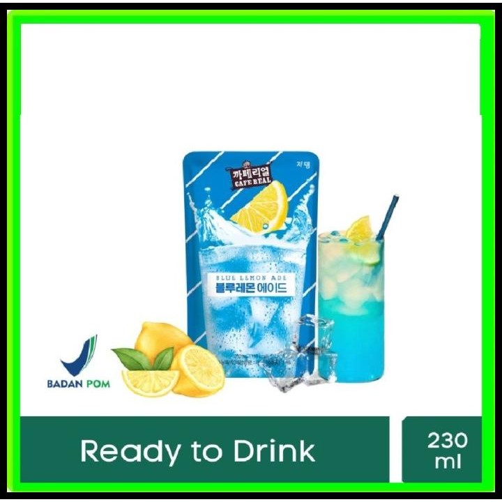 

Jardin Pouch Blue Lemonade Minuman Khas Korea Rasa Lemon