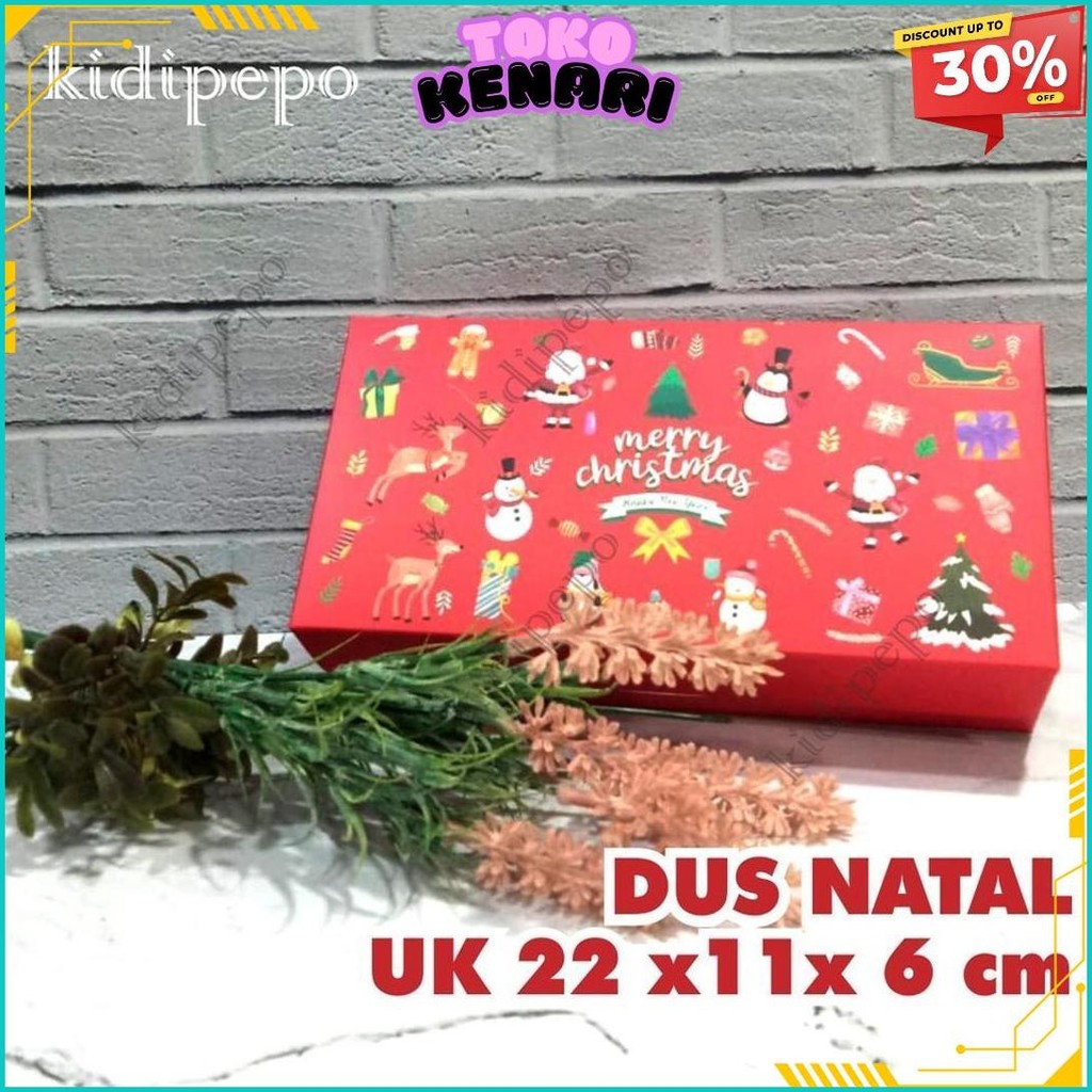 

Dus Natal / Christmas 22 X 11 X 6 Cm Termurah Banget