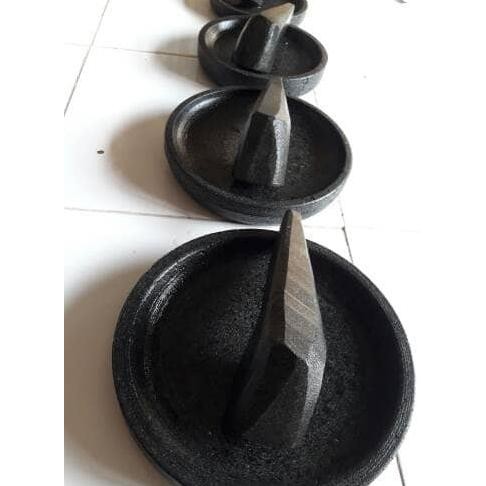 

cobek 200% batu asli 22cm HM