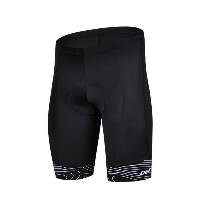 Celana Sepeda Premium Cheji Original - Black Cycling Short Cheji Ori