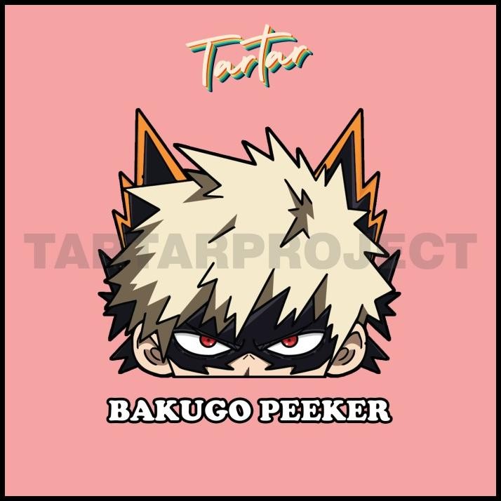 

TERBARU STICKER VINYL - PEEKER ANIME BAKUGO !