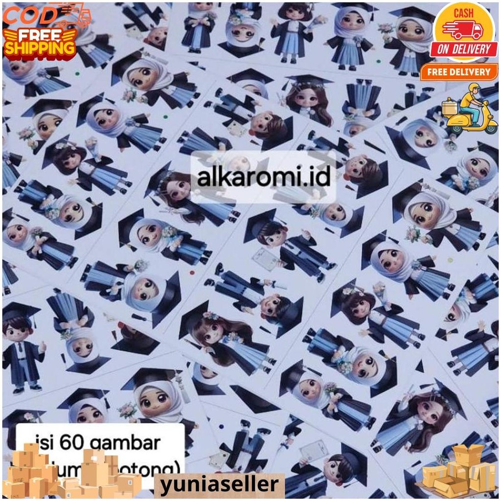 

Paket Grosir Isi 60Pcs Koleksi Topper Wisuda, Hari Guru Tinggi 11Cm D Terlaris