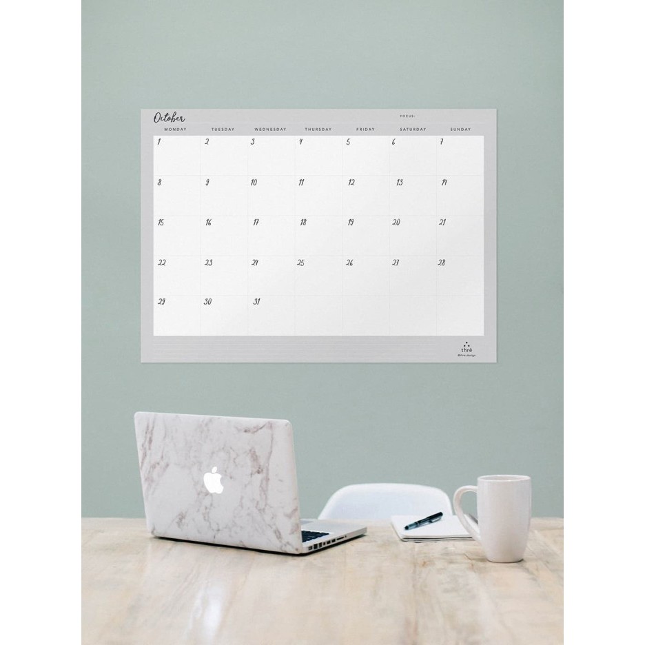 

Sale Schedule Board Mint/Grey 2 Sisi Papan Tulis Tempel Thre Design