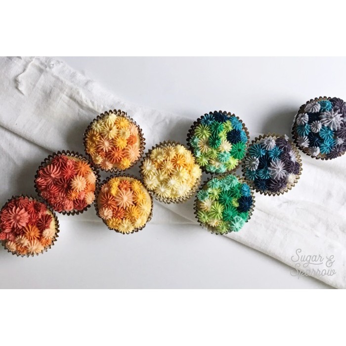 

Wilton Spuit Buttercream Kode 4B Motif Open Star Stainless