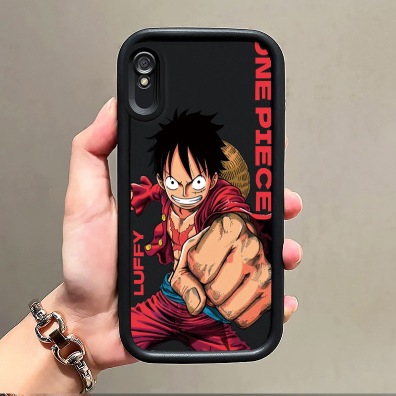 Casing Hp Xiaomi Redmi 9A Redmi 9i Redmi 9T Redmi 9 Power Case Casing Boxing Luffy HP Kesing penutup