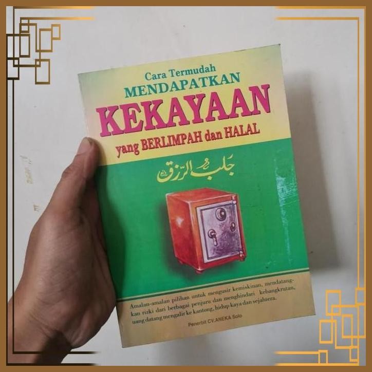 

[ADG] Buku Cara Termudah mendapatkan Kekayaan yang berlimpah dan Halal