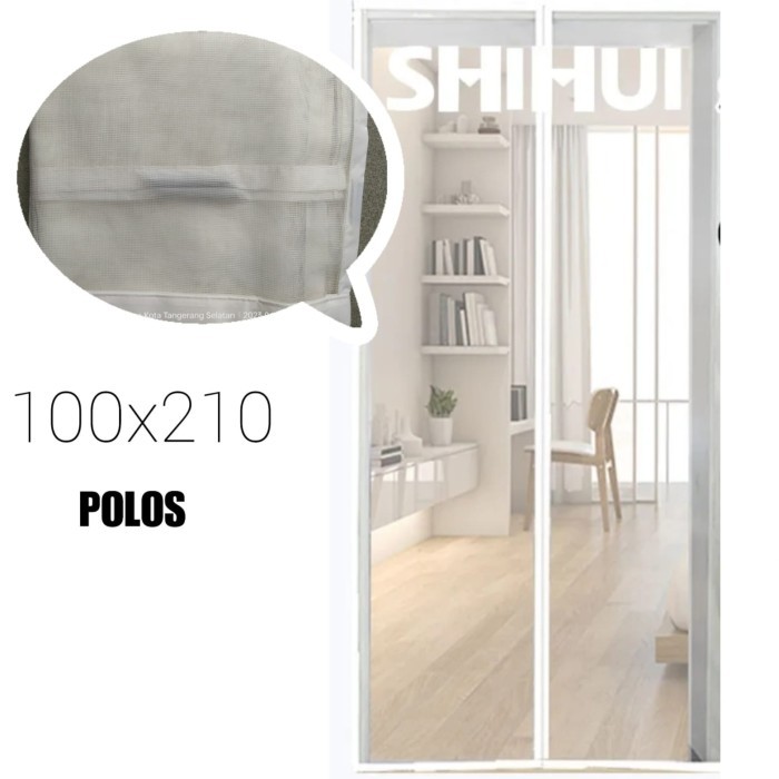 Terlaris Jumbo Qood Quality Tirai Pintu Magnet Anti Nyamuk Jumbo 120X240Cm