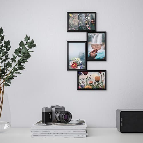 

terbaru bingkai foto 4 kotak yl4 frame foto bahan plastik