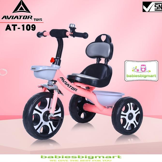 Sepeda Anak Roda 3 Tiga Tricycle Aviator AT 107 & AT 109 Murah Meriah
