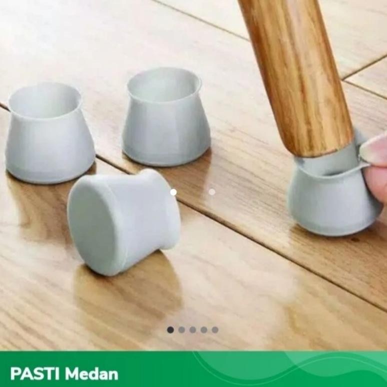 ALAS SARUNG PELINDUNG FURNITURE/ KAKI MEJA KURSI SILIKON/ PENGAMAN KAKI KURSI MEJA/ KARET ALAS MEJA 