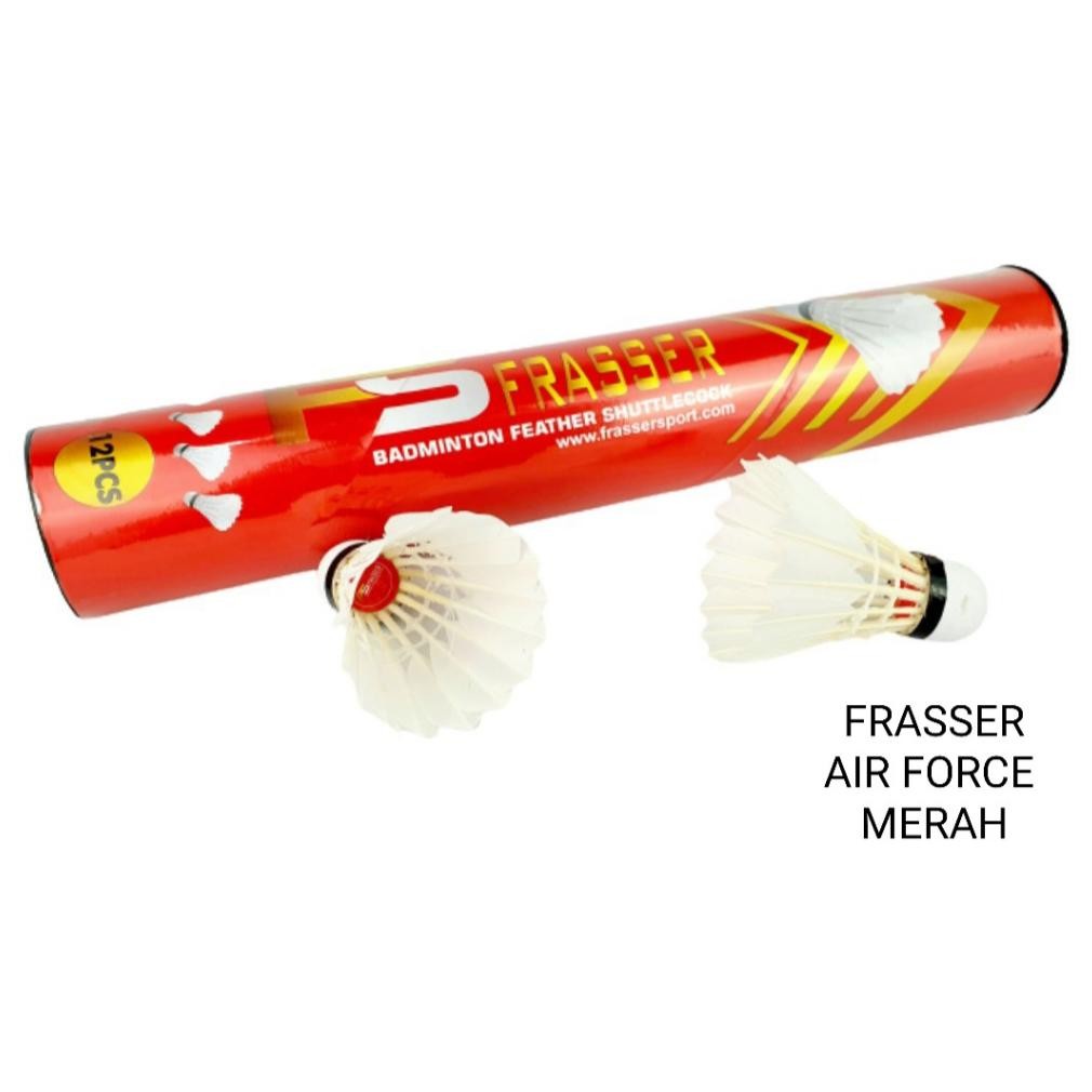 Frasser Kok Shuttlecock Badminton Bulutangkis Airforce Merah