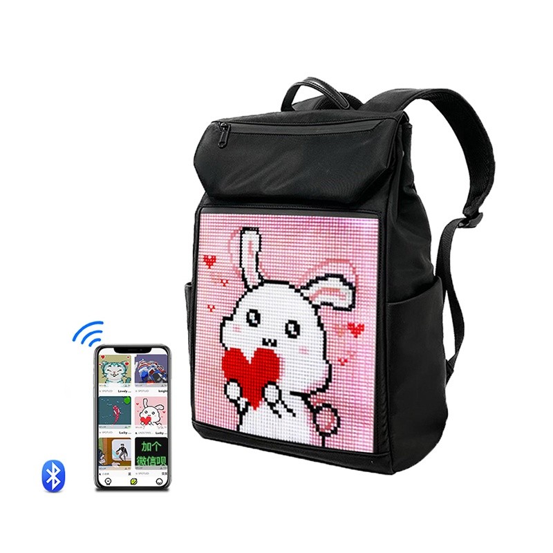 

Tas Ransel LED dengan Layar Penuh Warna yang Dapat Diprogram, Tas Ransel Sepeda Motor, Tas Ransel Perjalanan Bahu Tahan Air, Tas Hadiah Natal |qpZ025rC|