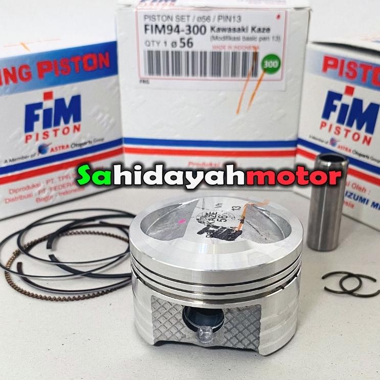 SEHER PISTON FIM KAZE 53 53,5 54 54,5 55 56 Pin Pen 13 FIM IZUMI