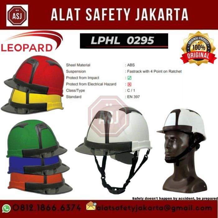 Terbaik Helm Safety Leopard Abs Lphl 0295 / Helm Proyek Leopard