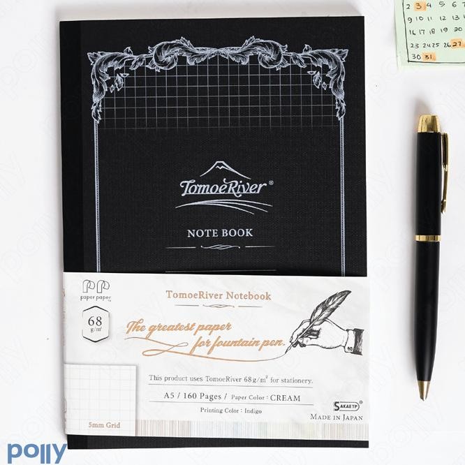 

Sakae Tomoe River Paper Softcover Notebook A5 / Buku Catatan Terbaik