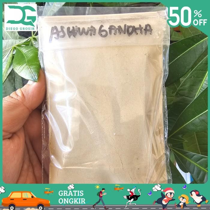 

BAHAN ALAMI BUBUK GINGSENG INDIA ASHWAGANDHA 50GR / 100GR BY DIEGO GROSIR TERJAMIN BEST!!