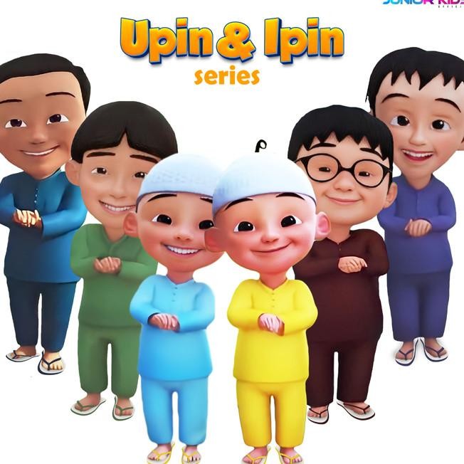 Baju Koko Upin Ipin Series Koko Anak Laki Laki Lengan Panjang Anak Usia 1-10 Tahun