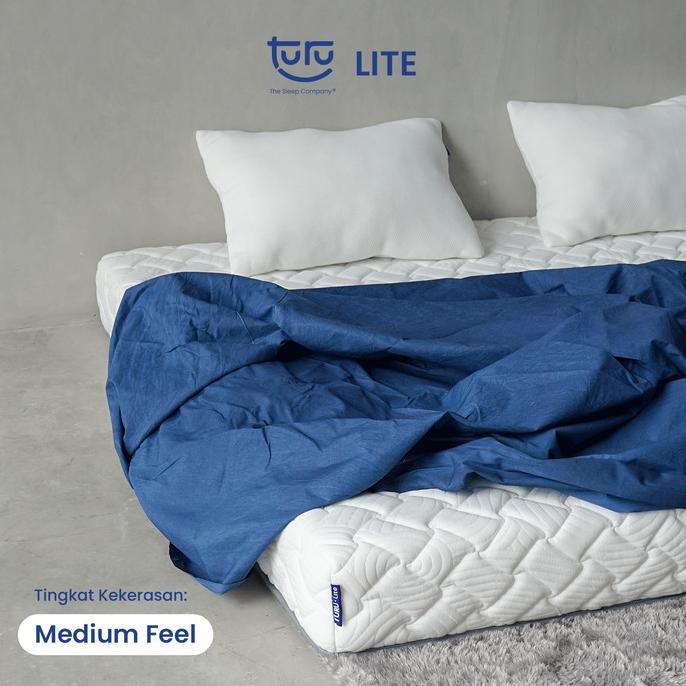 Kasur Base Support Foam TURU LITE ukuran 120x200 (Double) FREE BANTAL