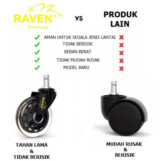 Roda Office Chair / Kursi Kantor / Kursi Direktur / Kursi Gaming 1 SET