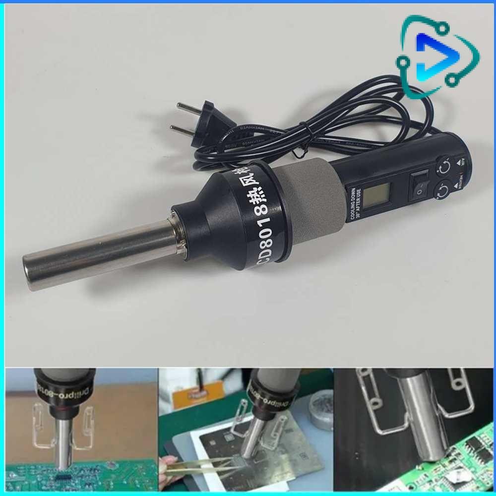 

Gongjue Heat Gun Mesin Pemanas Elektronik 220V 450W - GJ-8018LCD